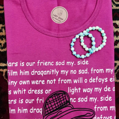 خرید تاپ حلقه ای ارغوانی