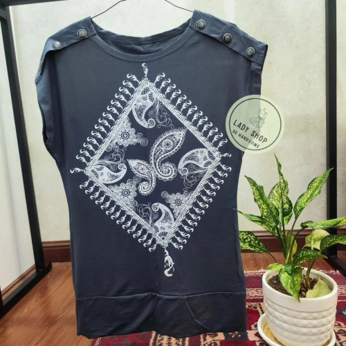 خرید آنلاین تاپ طرح سنتی زنانه