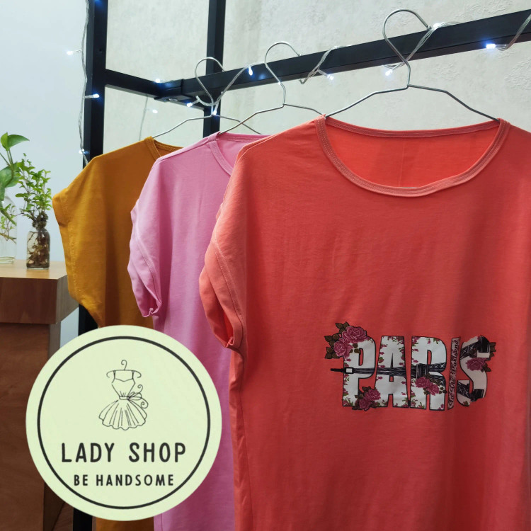 خرید آنلاین تیشرت پنبه ای زنانه