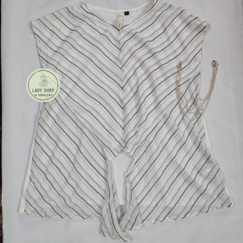 خرید آنلاین تاپ حلقه ای حریر