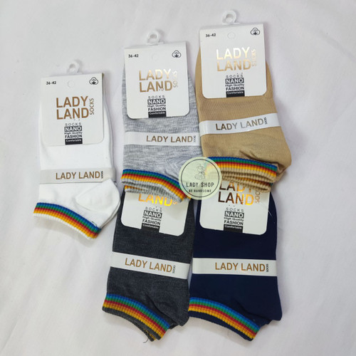 خرید آنلاین جوراب ساق کوتاه زنانه