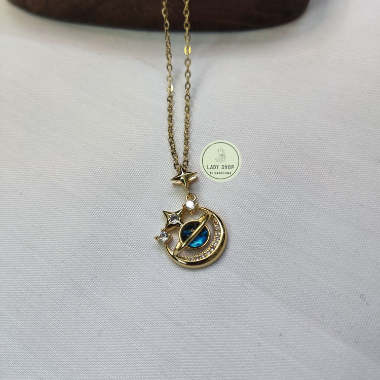 خرید گردنبند کهکشانی استیل