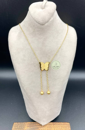 خرید گردنبند استیل و رنگ ثابت