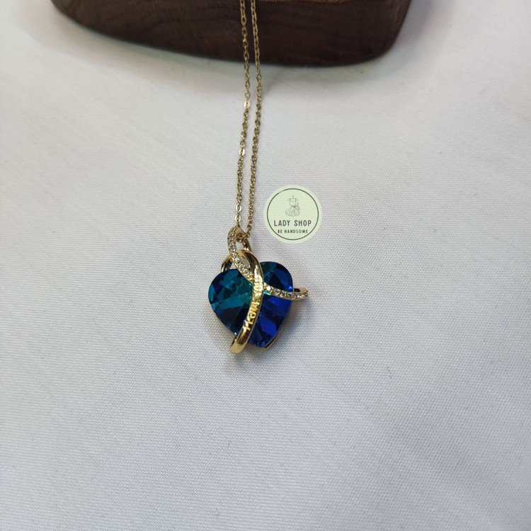 پلاک قلب آبی