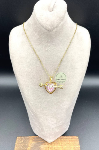 پلاک و زنجیر قلب