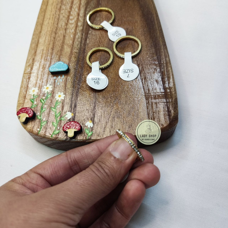 انگشتر استیل رنگ ثابت