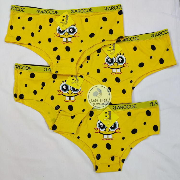 شورت زنانه باب اسفنجی