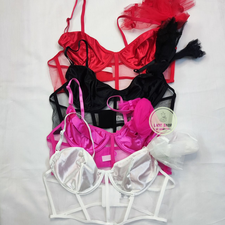 ست اروپایی شورت و سوتین و آستین