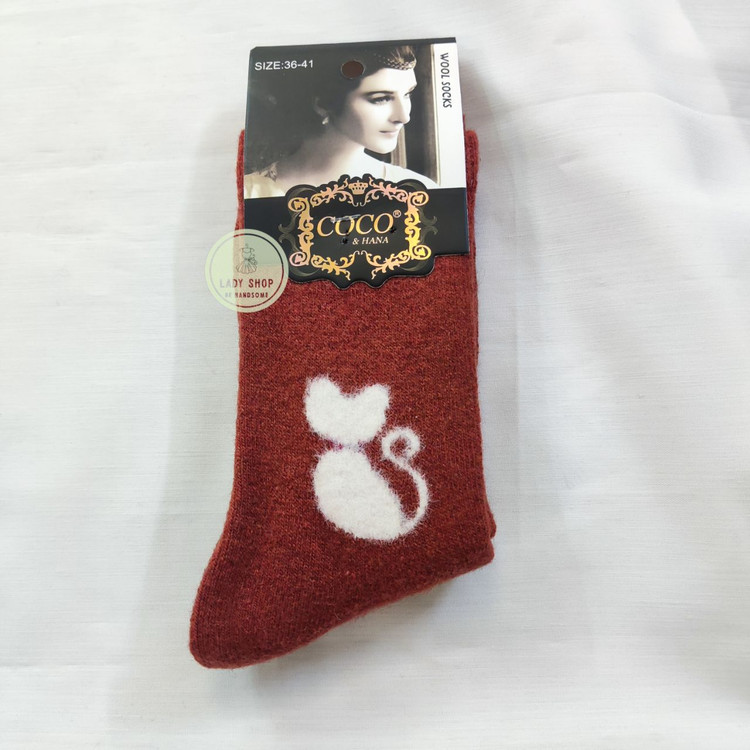 جوراب پشمی شیک