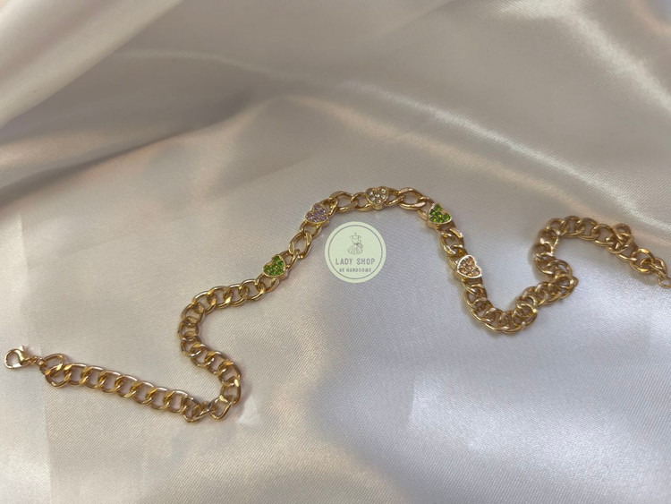 خرید گردنبند زنانه طلایی