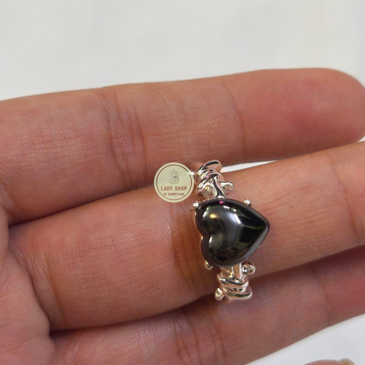 انگشتر با سنگ نیمه قیمتی