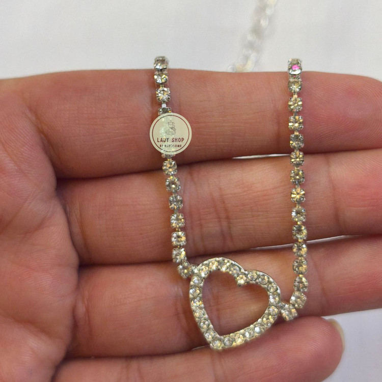 گردنبند نگین دار دخترانه