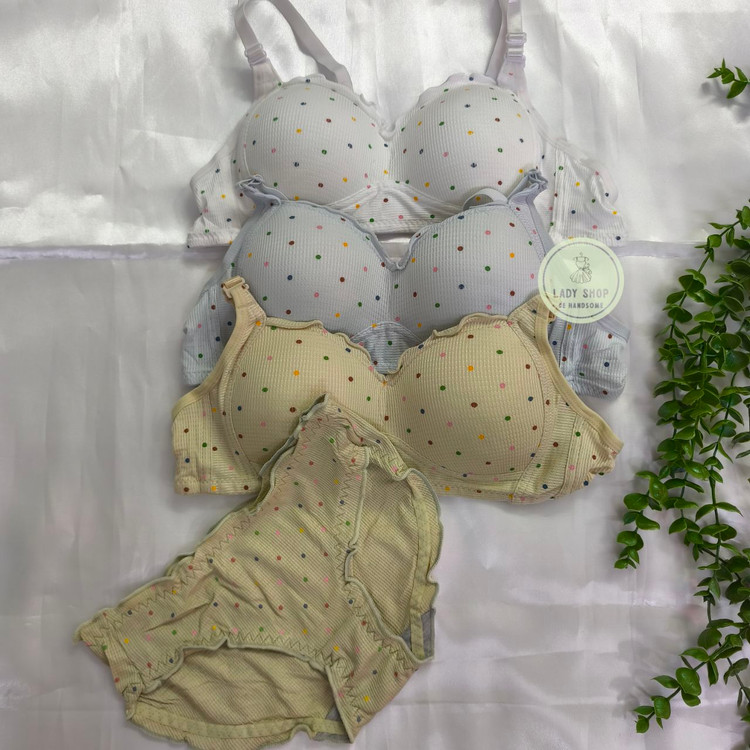 ست شورت و سوتین نخی