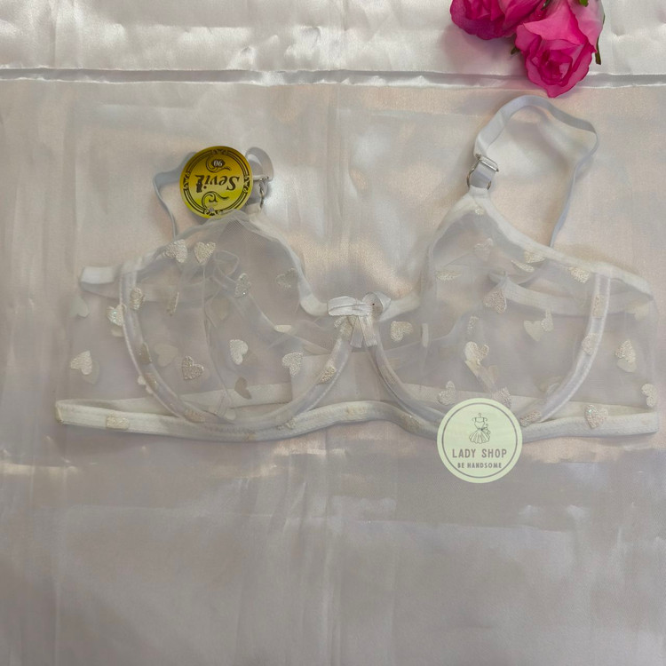 ست شورت و سوتین شیشه ای