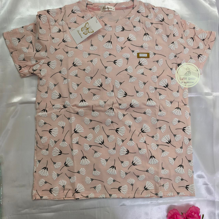 خرید اینترنتی تیشرت گل برجسته